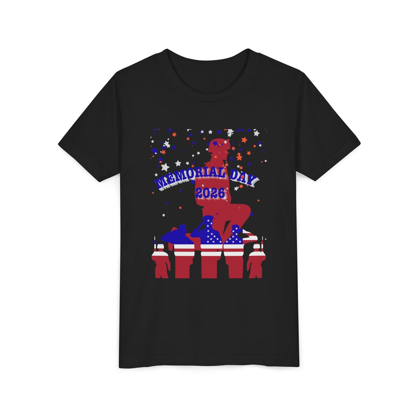 Memorial Day Soldier Tee – Youth T-Shirt