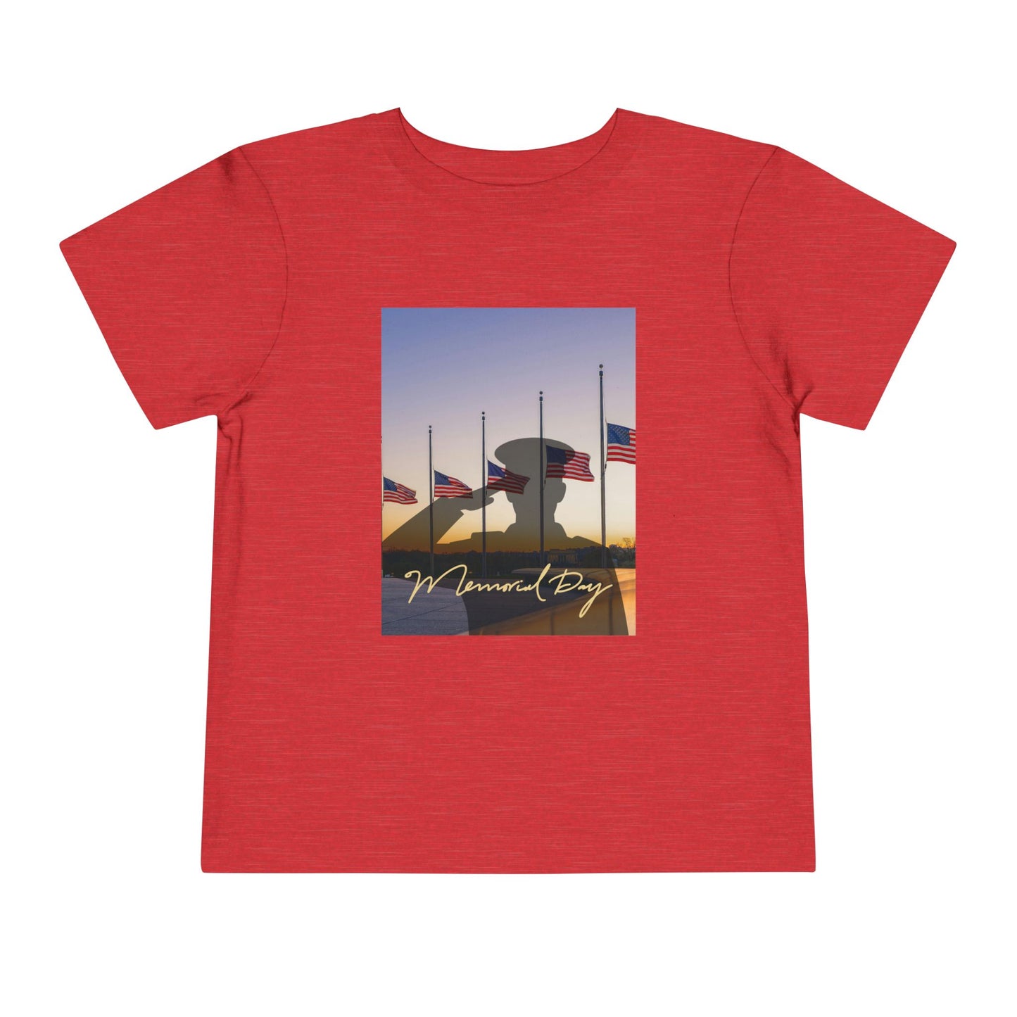 Half Mast Memorial Day Tee — Toddler Graphic T-Shirt
