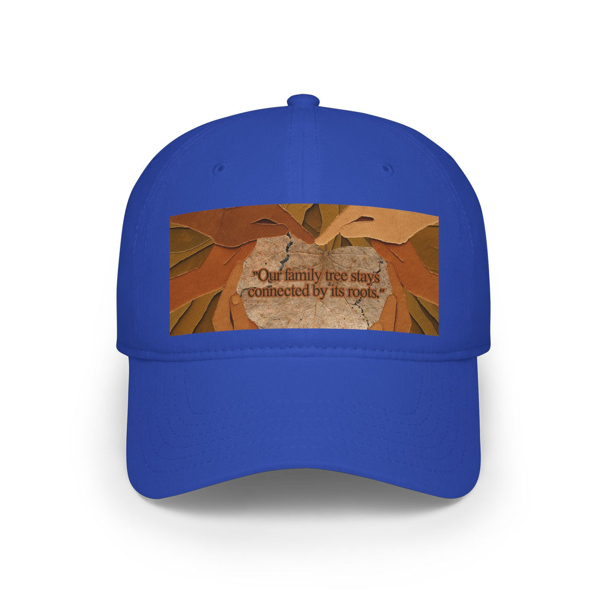 Unisex Family Leaf Low-Profile Baseball Cap - Printed