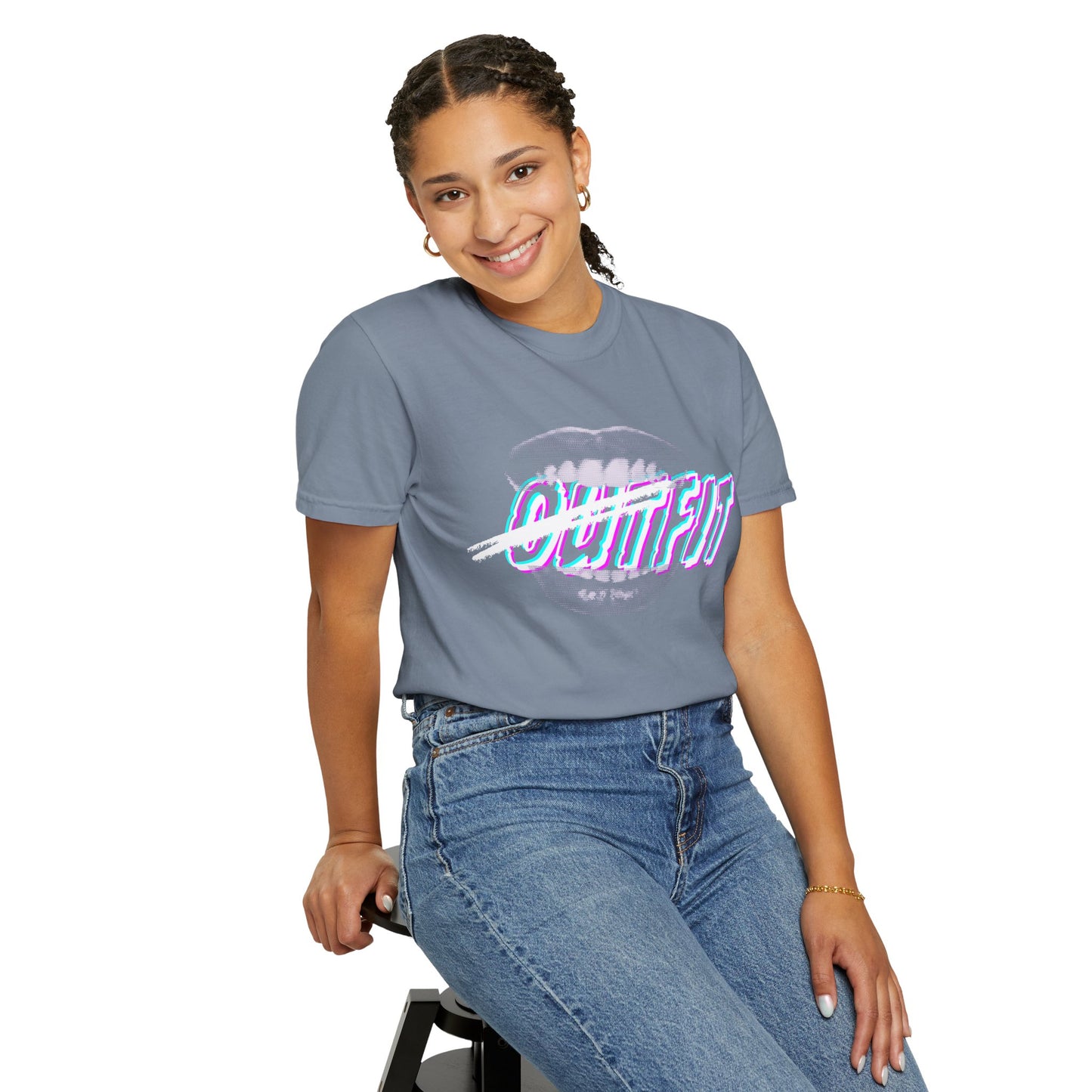 Mouth Fit Glitch Tee - Unisex T-shirt