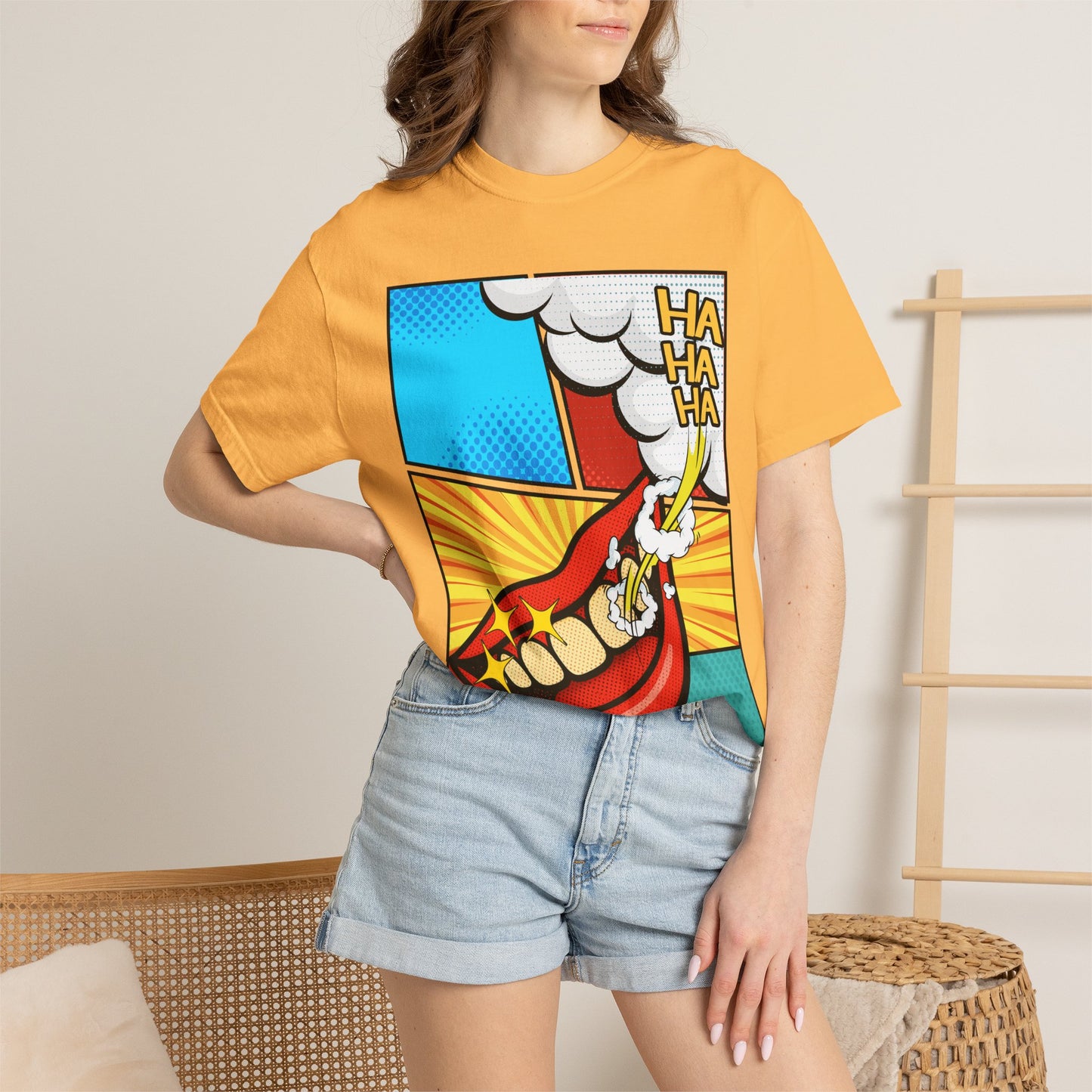 Comic 3Ha Tee - Unisex T-shirt