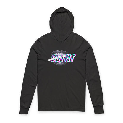 Mouth Fit - Hooded Long Sleeve T-Shirt