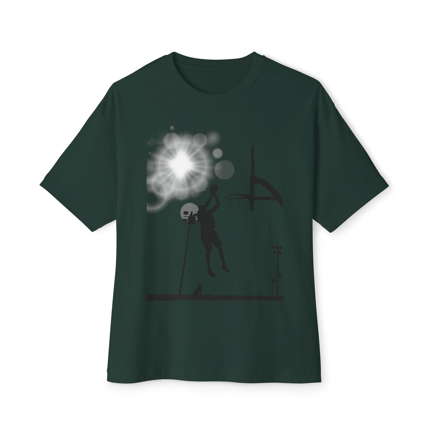 Basketball Tee – Oversized Box Graphic T-Shirt