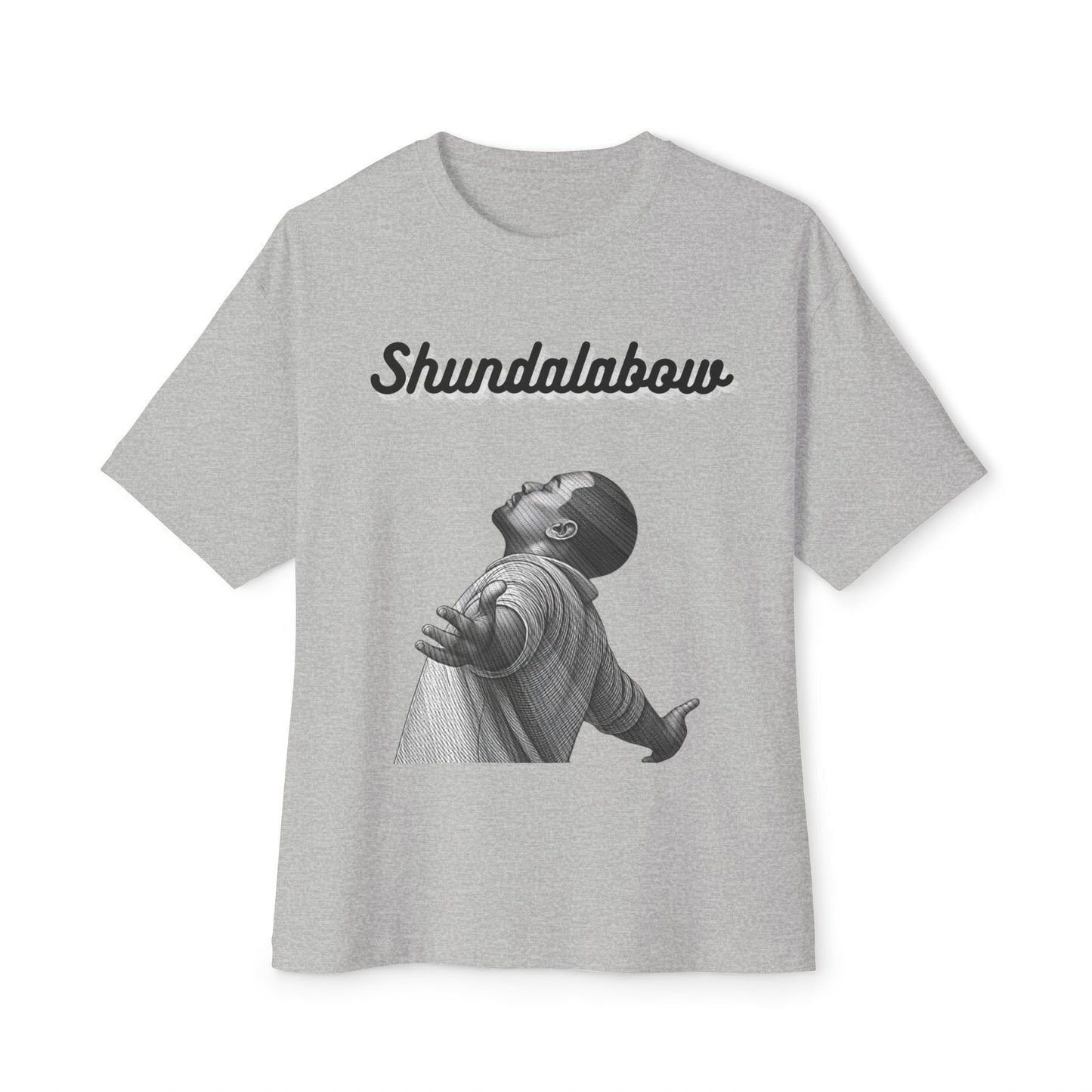He Shundalabow – Oversized Box Graphic T-Shirt