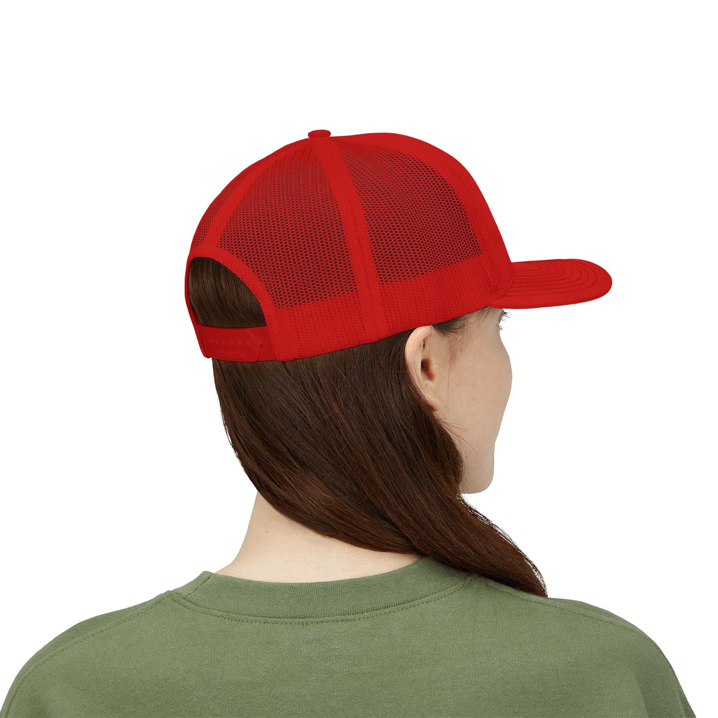 Unisex Hunt Something Deer Snapback Trucker Cap - Embroidered