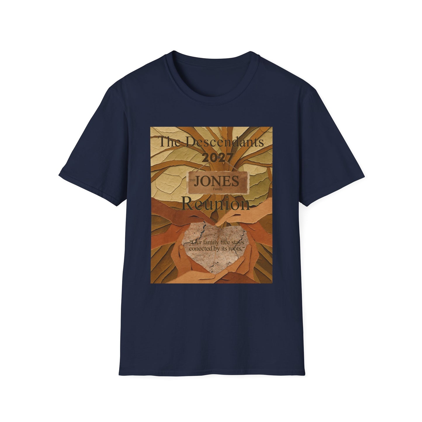 Jones Descendants FR Tee — Unisex Softstyle T-Shirt $16.47-$20.80