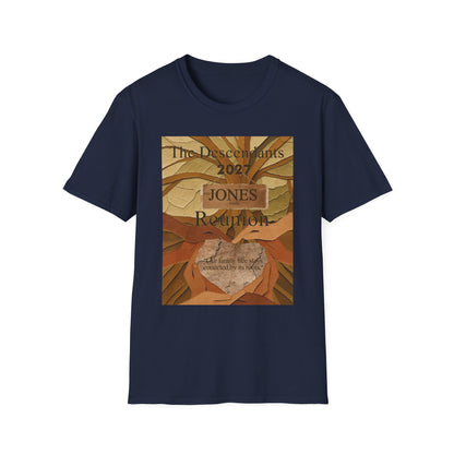 Jones Descendants FR Tee — Unisex Softstyle T-Shirt $16.47-$20.80