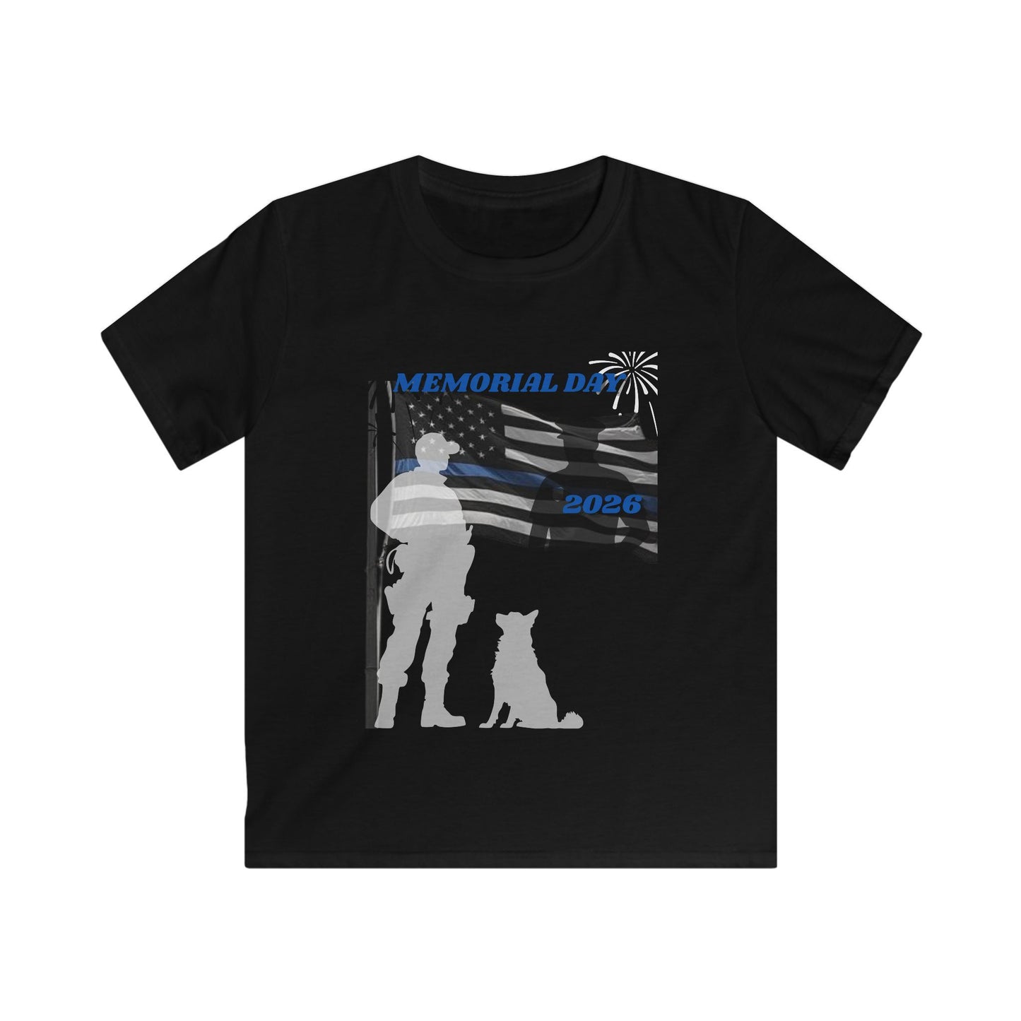Memorial Day Police 26 Tee - Youth T- Shirt