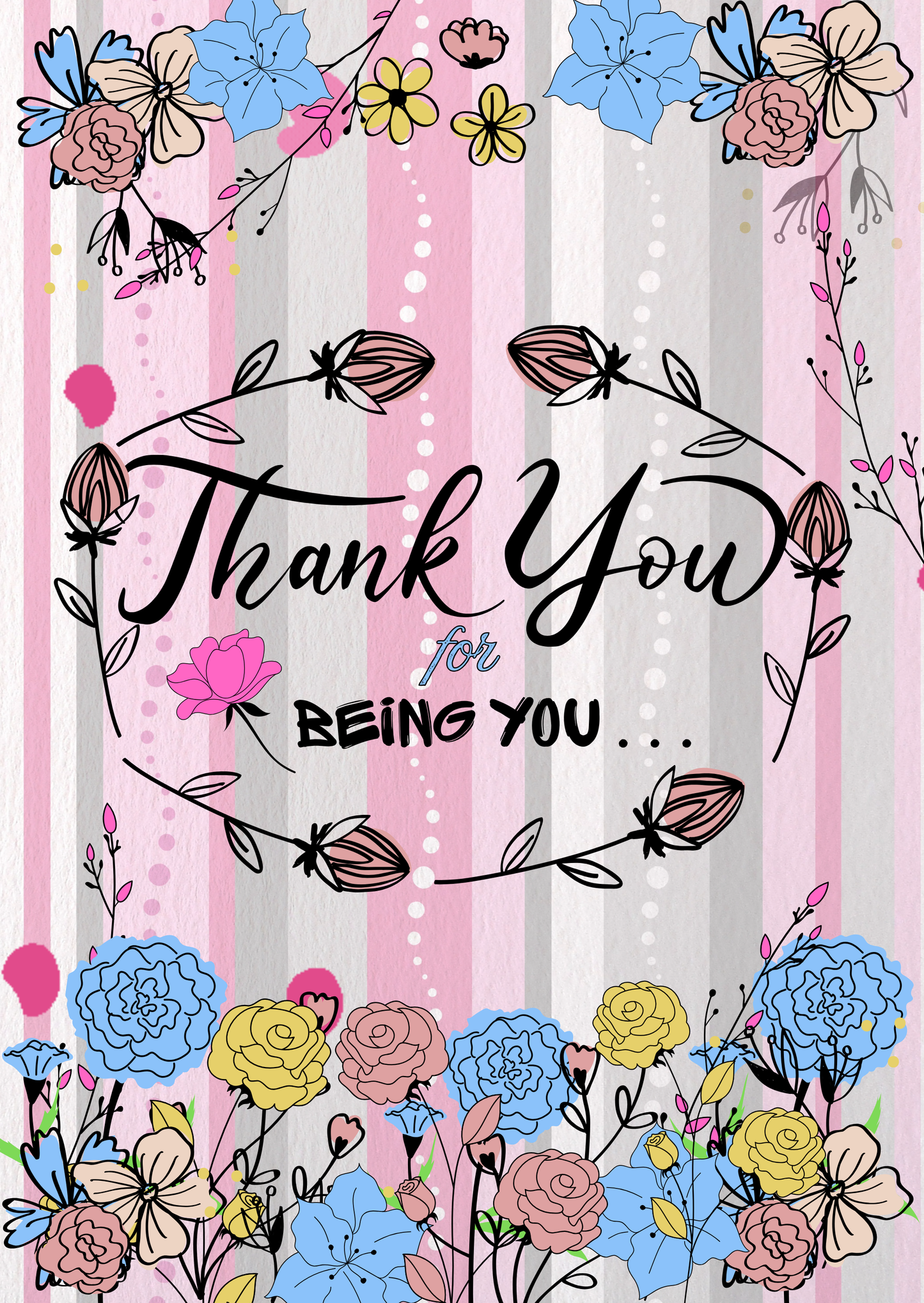 Thank You for Being You Virtual Template-Candor