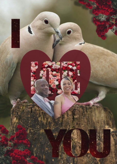 Couple Photo doves I Love You-Candor