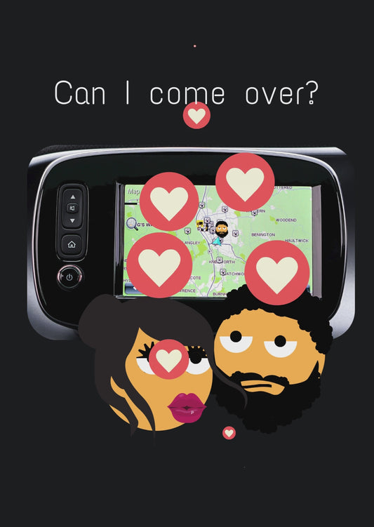 Emoji-Can I come over to (see him)-Candor
